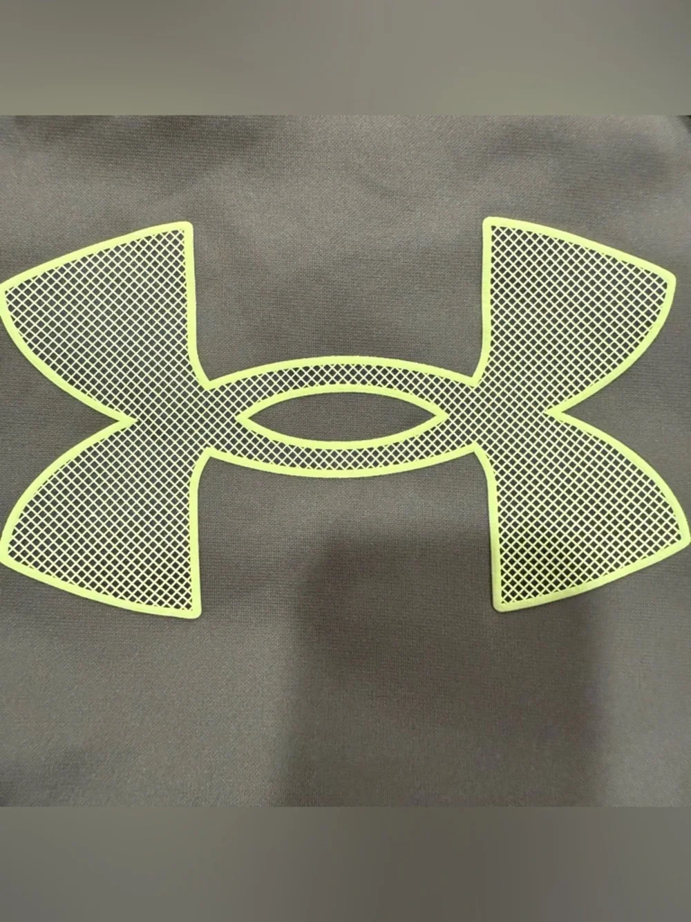 Under Armour Men's Fleece Big Logo Hoodie Marine OD Green size Small